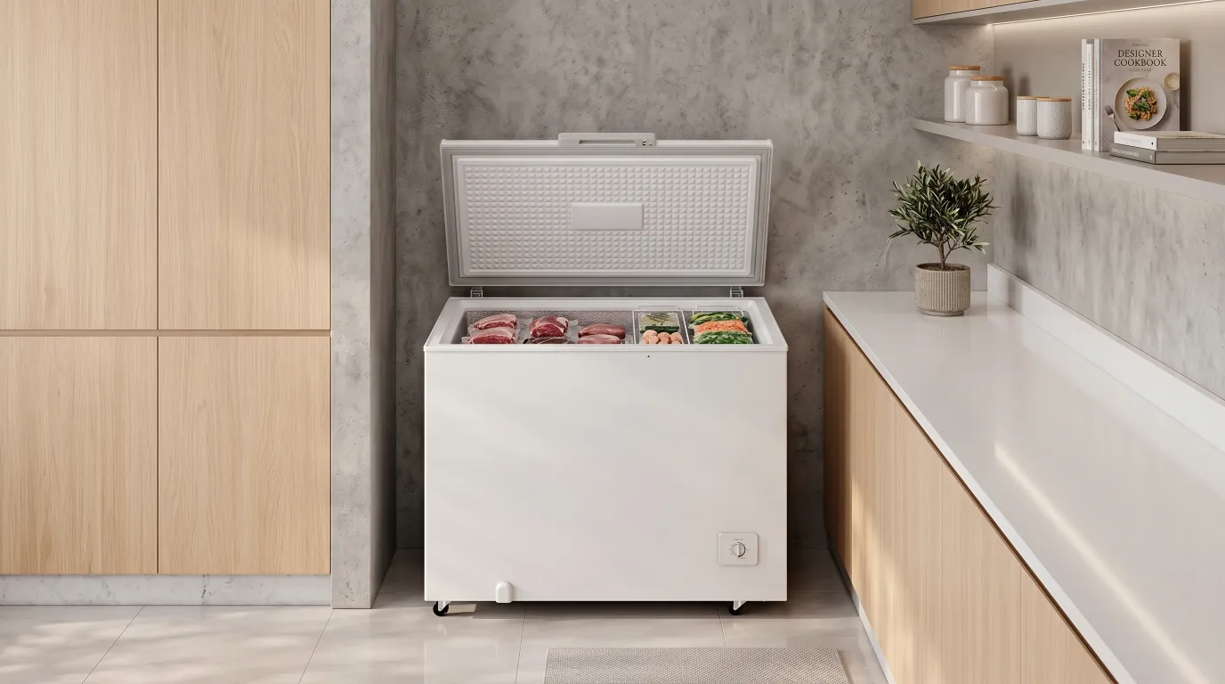 Freezers horizontais e verticais